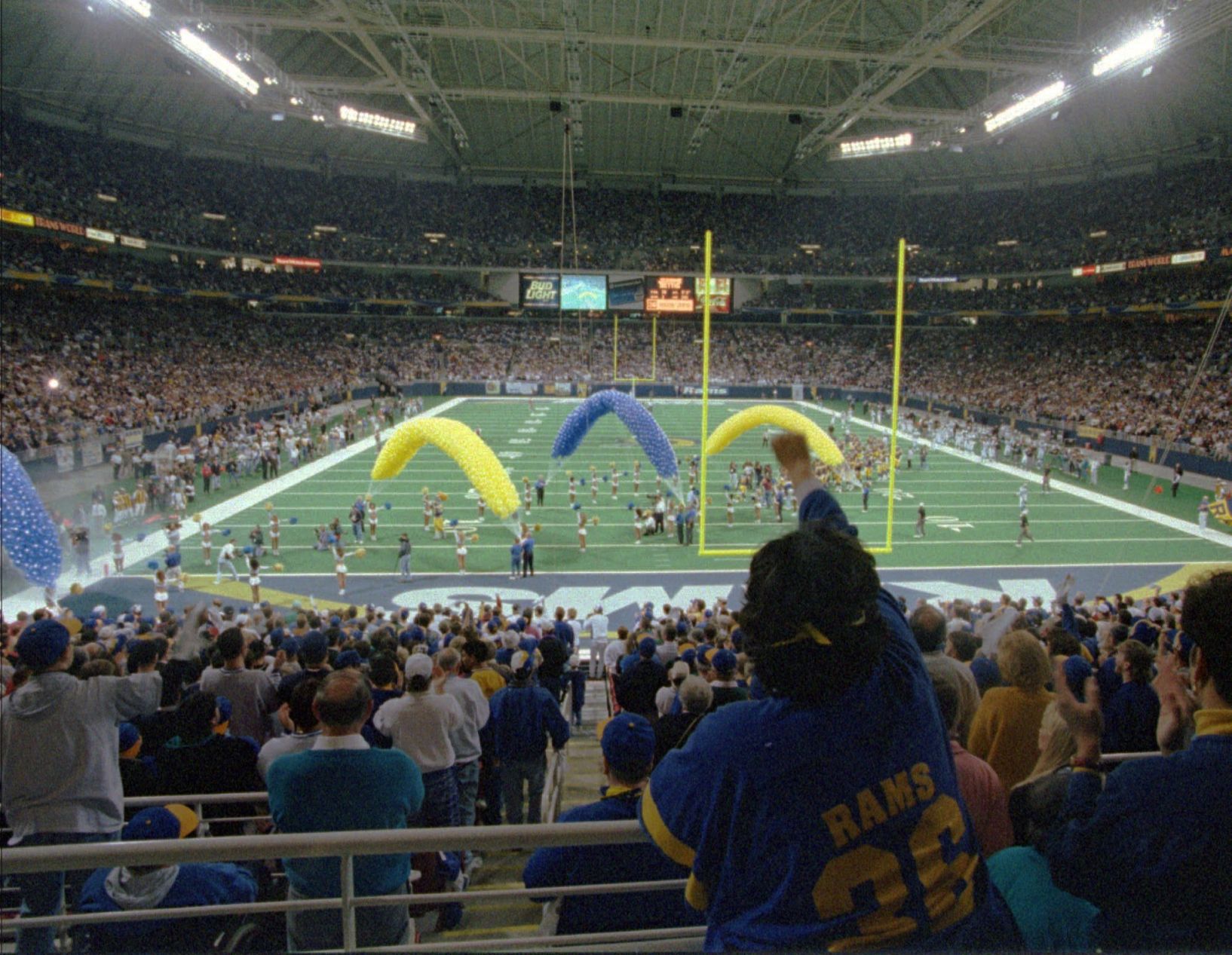 First Rams game at Dome